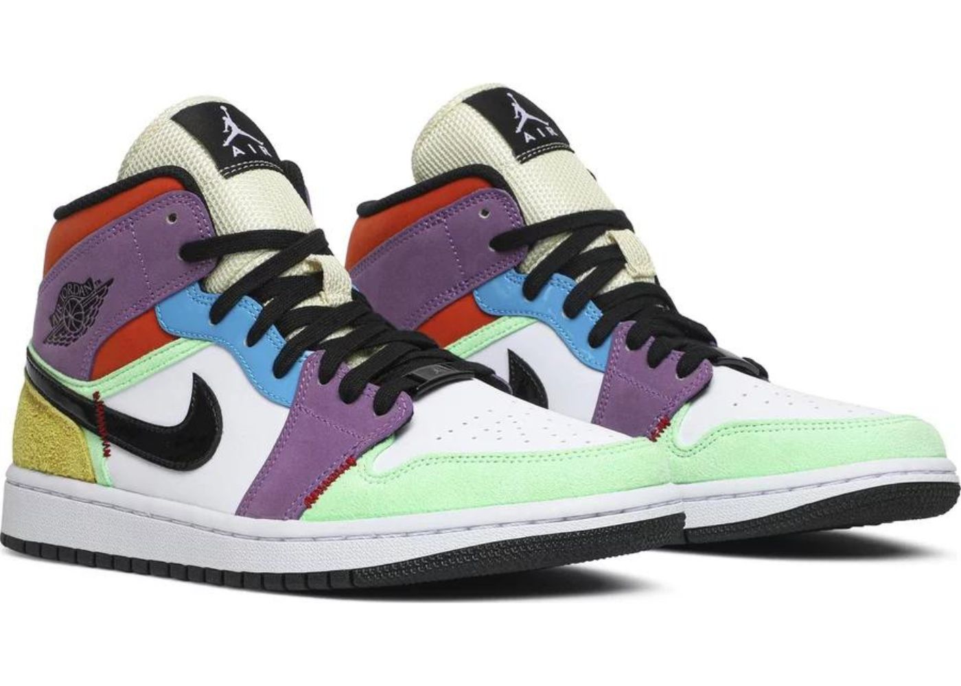 multicolor jordan 1 mens